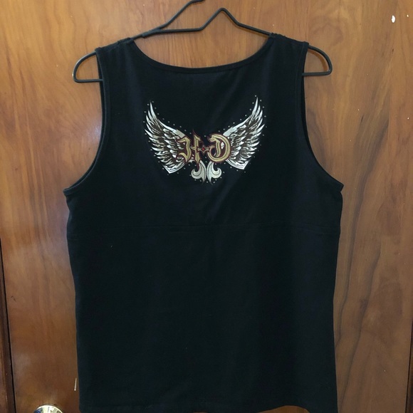Harley Davidson Sleeveless Top - Picture 3 of 5